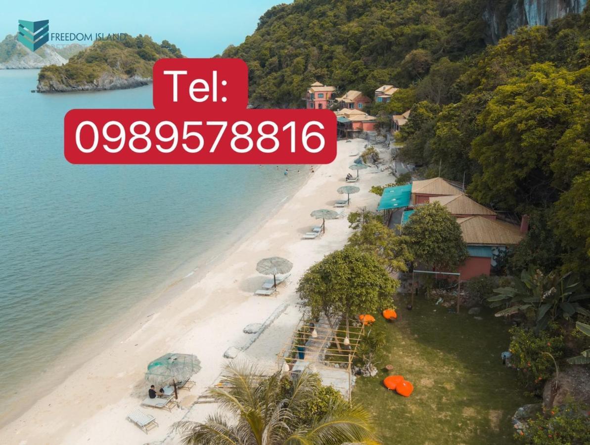 Catba Freedom Island Retreat Hostel Xuan Dam Екстериор снимка